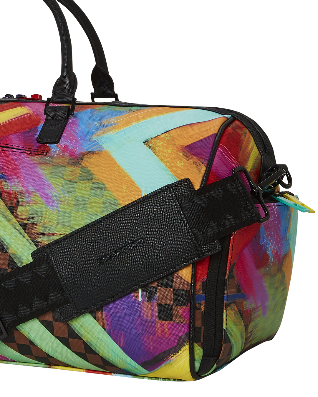 SPRAYGROUND® DUFFLE SHARKS IN PARIS CITY STREAKS DUFFLE