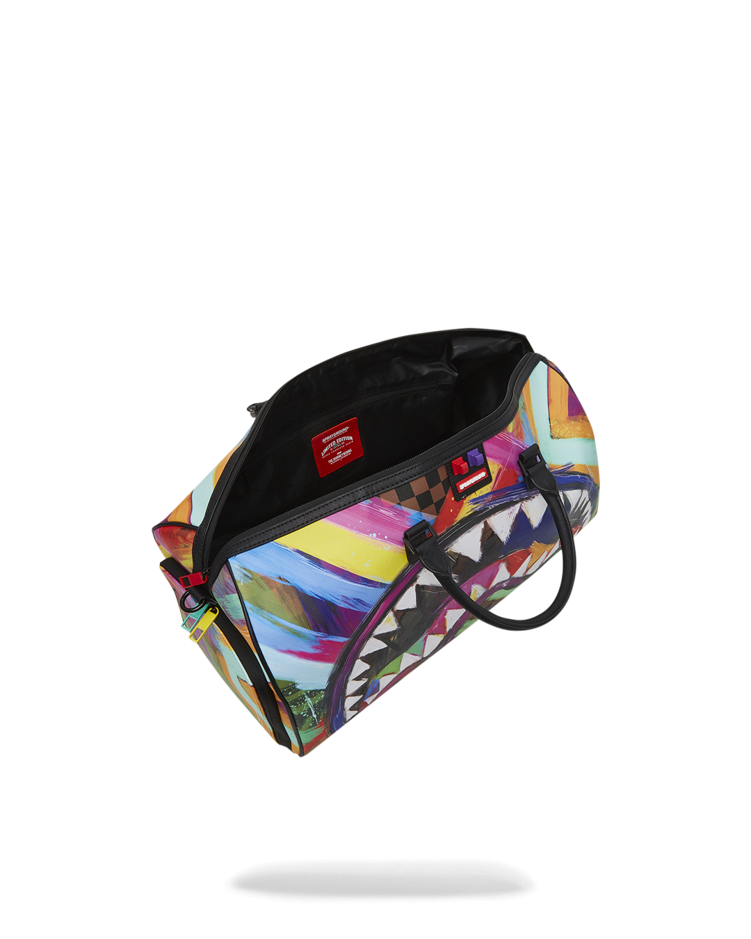 SPRAYGROUND® DUFFLE SHARKS IN PARIS CITY STREAKS DUFFLE