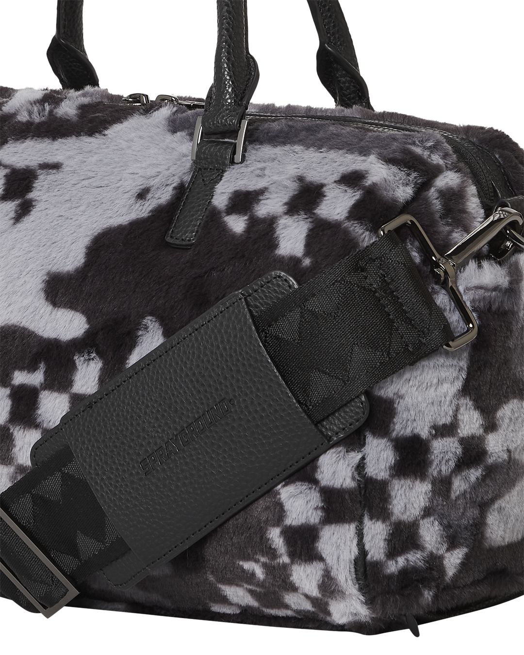 SPRAYGROUND® DUFFLE BLACK 3AM FURR MINI DUFFLE