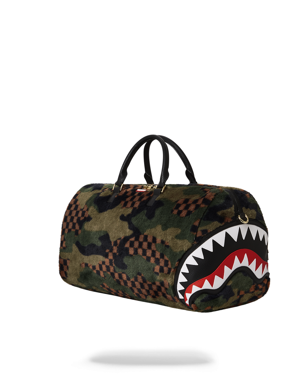 Sprayground shark top duffle bag