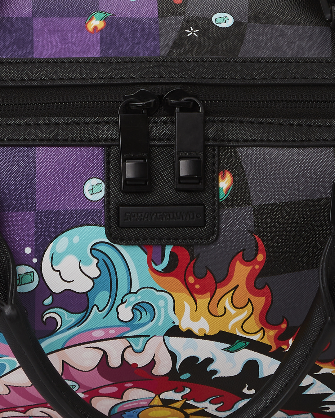 SPRAYGROUND® DUFFLE CRAZY EYES MINI DUFFLE