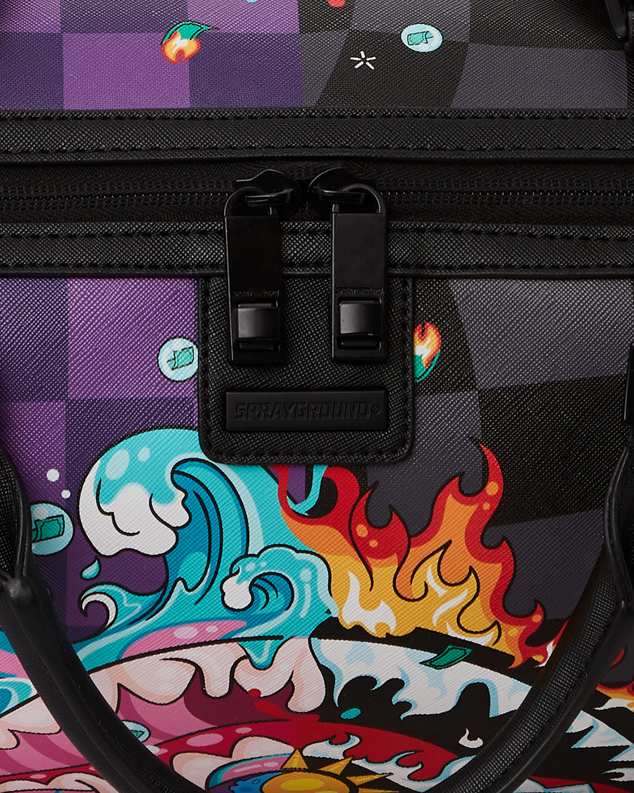 SPRAYGROUND® DUFFLE CRAZY EYES MINI DUFFLE