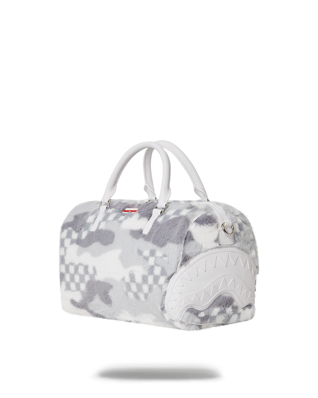 SPRAYGROUND® DUFFLE WHITE 3AM FURR MINI DUFFLE