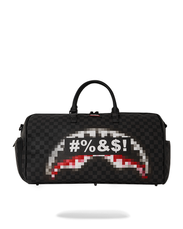 SPRAYGROUND® DUFFLE CENSORED SHARK DUFFLE