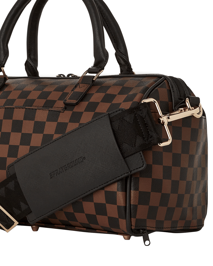 SPRAYGROUND® DUFFLE CHENILLE SHARKS IN PARIS MINI DUFFLE