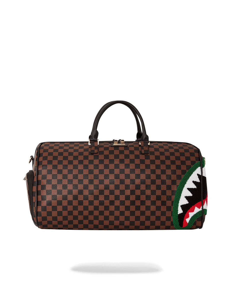 SPRAYGROUND® DUFFLE CHENILLE SHARKS IN PARIS DUFFLE