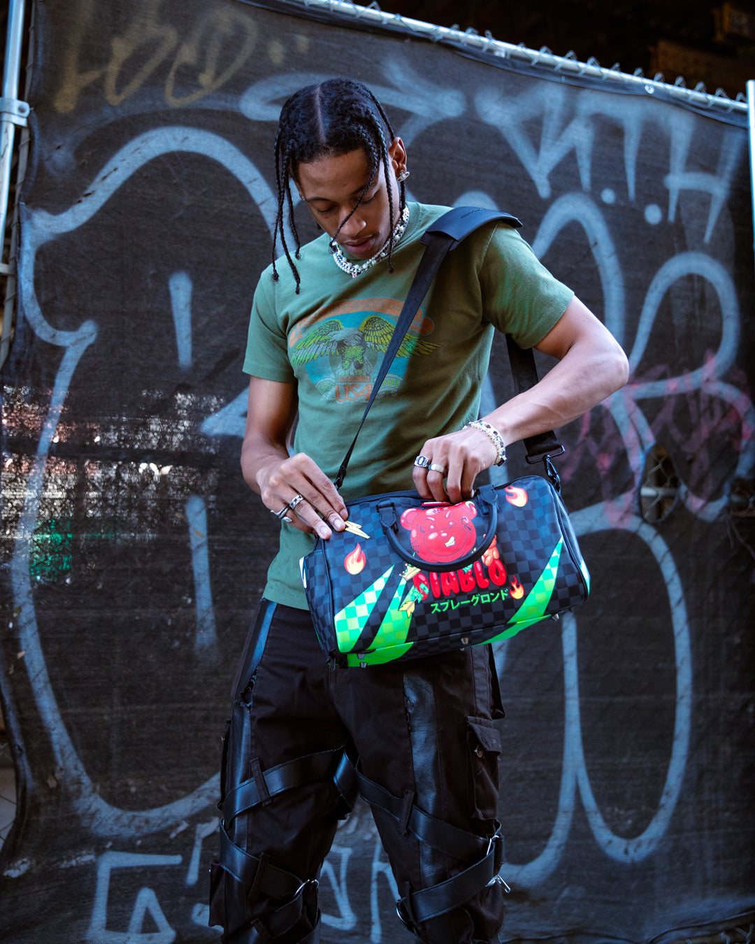 SPRAYGROUND® DUFFLE WTF DIABLO MINI DUFFLE