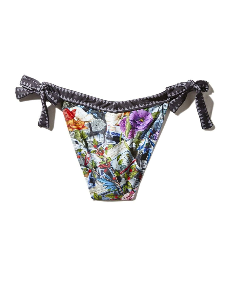 SPRAYGROUND® SWIM FLORAL MONEY BIKINI BOTTOM