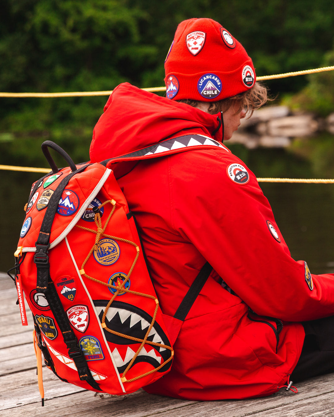 SPRAYGROUND® HAT THE GLOBAL EXPEDITION BEANIE