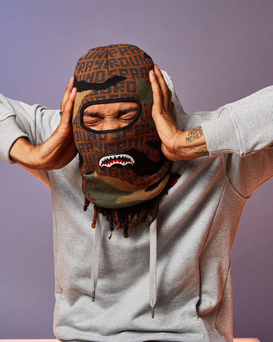 SPRAYGROUND® SKI MASK CAMO INFINITI SKI MASK