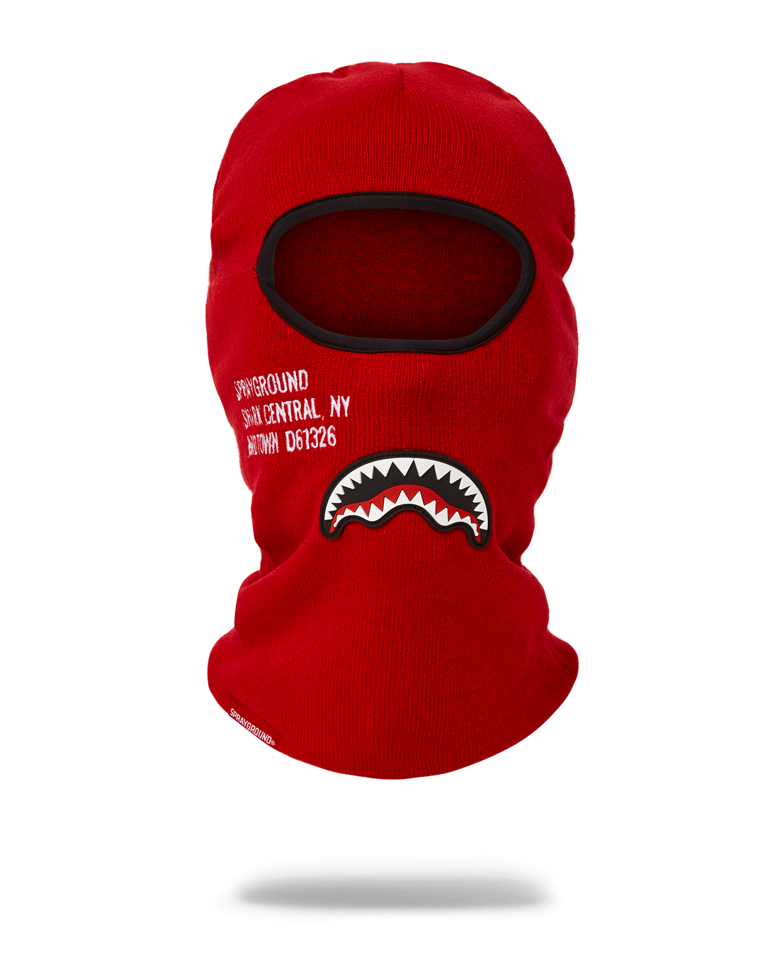 SPRAYGROUND® SKI MASK SHARK CENTRAL SKI MASK (RED)