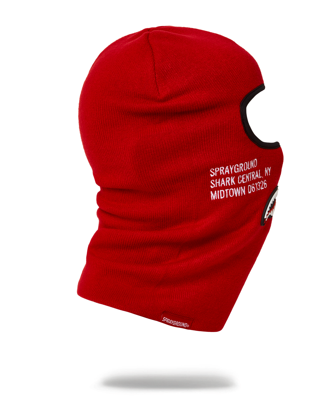 SPRAYGROUND® SKI MASK SHARK CENTRAL SKI MASK (RED)