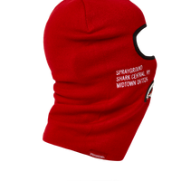 SPRAYGROUND® SKI MASK SHARK CENTRAL SKI MASK (RED)