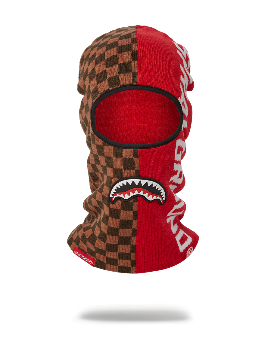 SPRAYGROUND® SKI MASK BRANDED SPLIT SKI MASK