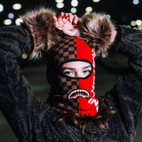 SPRAYGROUND® SKI MASK BRANDED SPLIT SKI MASK