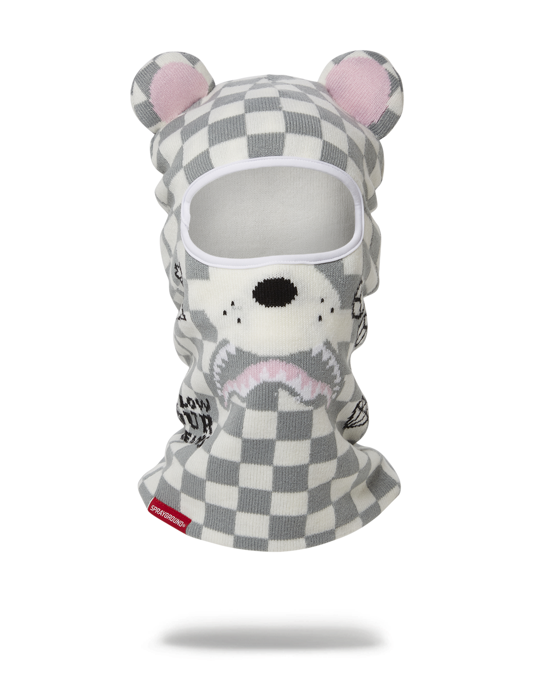 SPRAYGROUND® SKI MASK ROSE MONEY BEAR SKI MASK