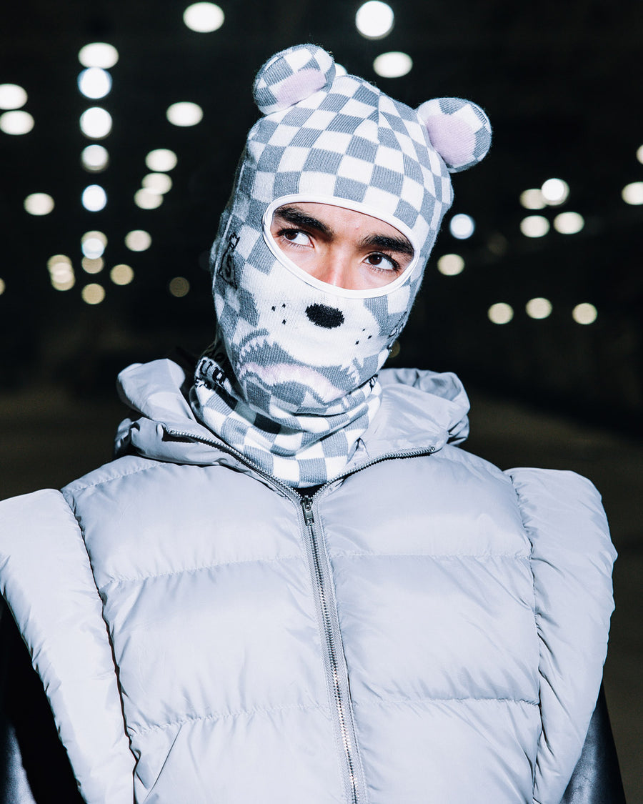 SPRAYGROUND® SKI MASK ROSE MONEY BEAR SKI MASK