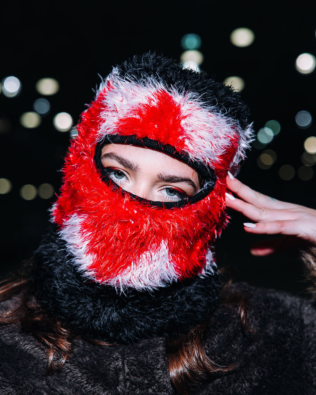 SPRAYGROUND® SKI MASK VSM FUZZY SKI MASK