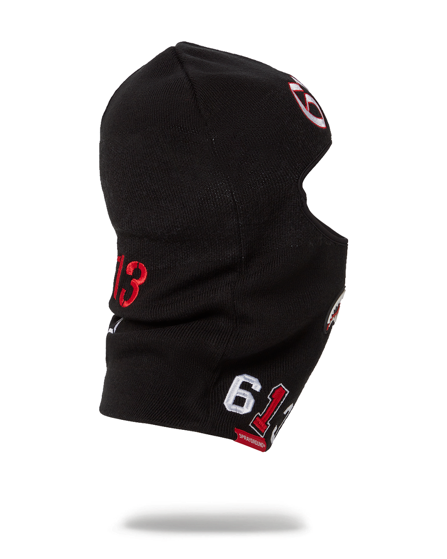 SPRAYGROUND® SKI MASK 613 TYPOGRAPHY SKI MASK