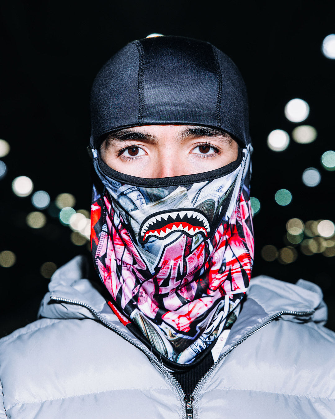 SPRAYGROUND® SKI MASK $TASHED SKI MASK