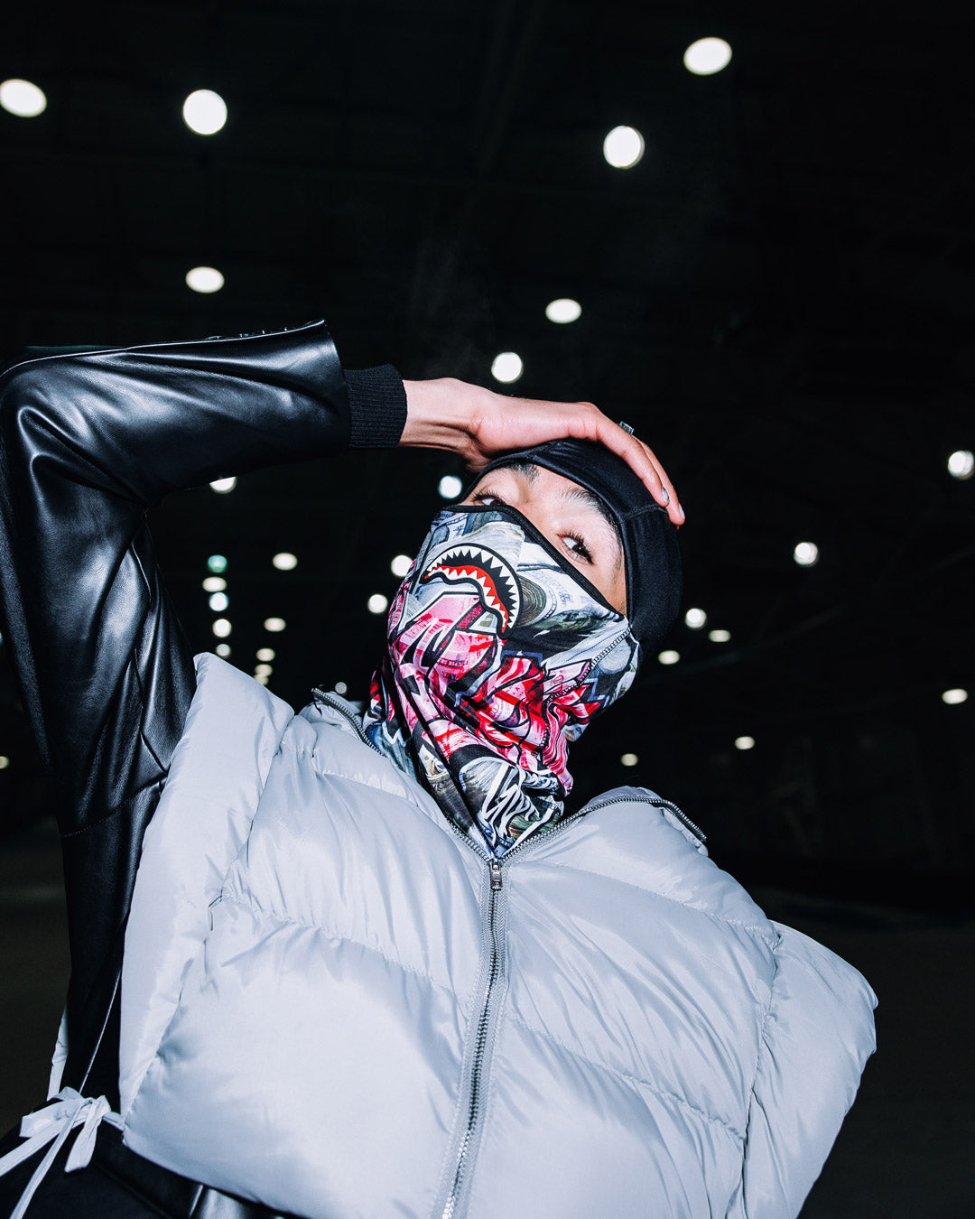 SPRAYGROUND® SKI MASK $TASHED SKI MASK