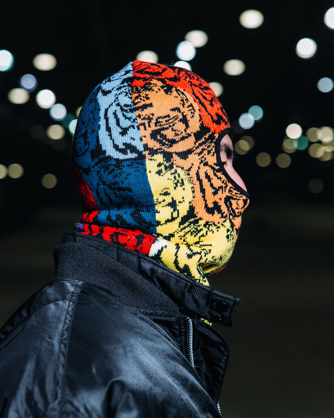 SPRAYGROUND® SKI MASK TIGER PATTERN SKI MASK