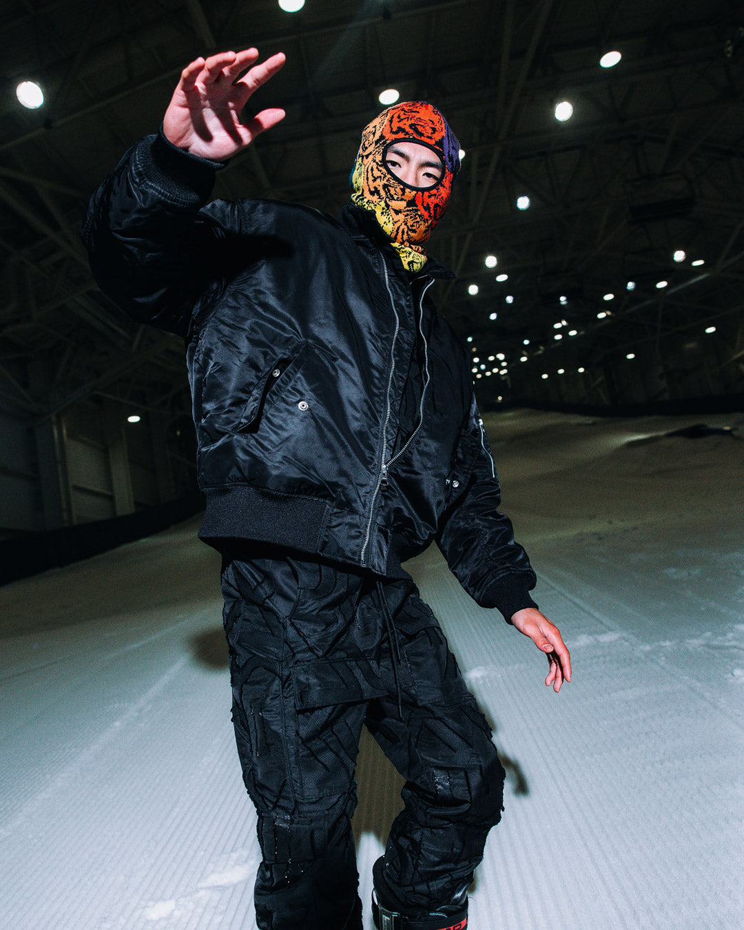 SPRAYGROUND® SKI MASK TIGER PATTERN SKI MASK