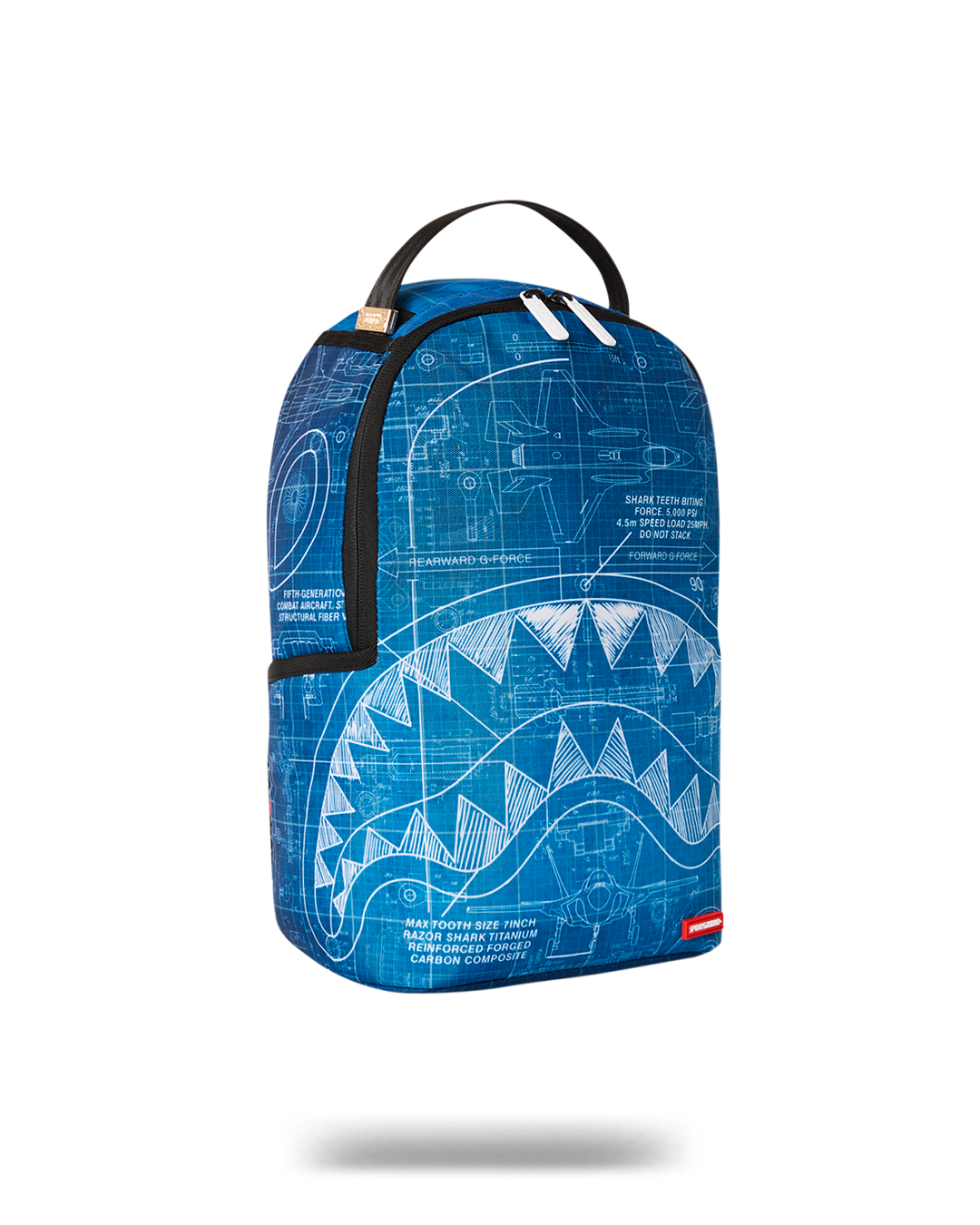 SPRAYGROUND® BACKPACK MINI SCHEMATICS SHARK BACKPACK