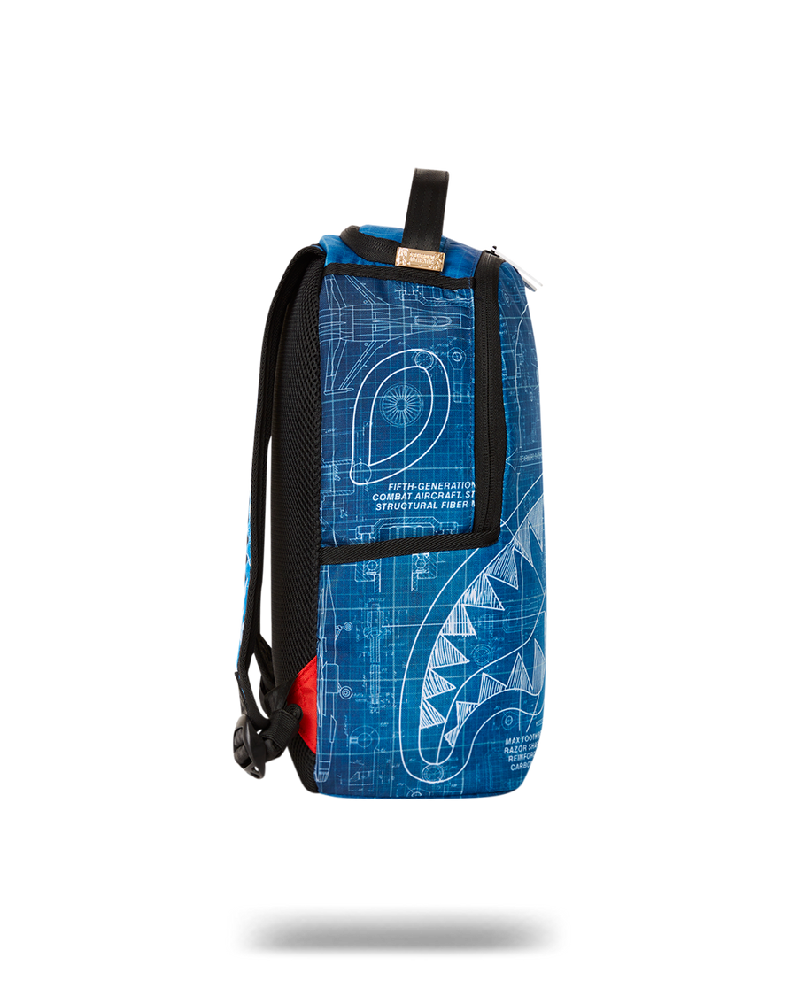 SPRAYGROUND® BACKPACK MINI SCHEMATICS SHARK BACKPACK