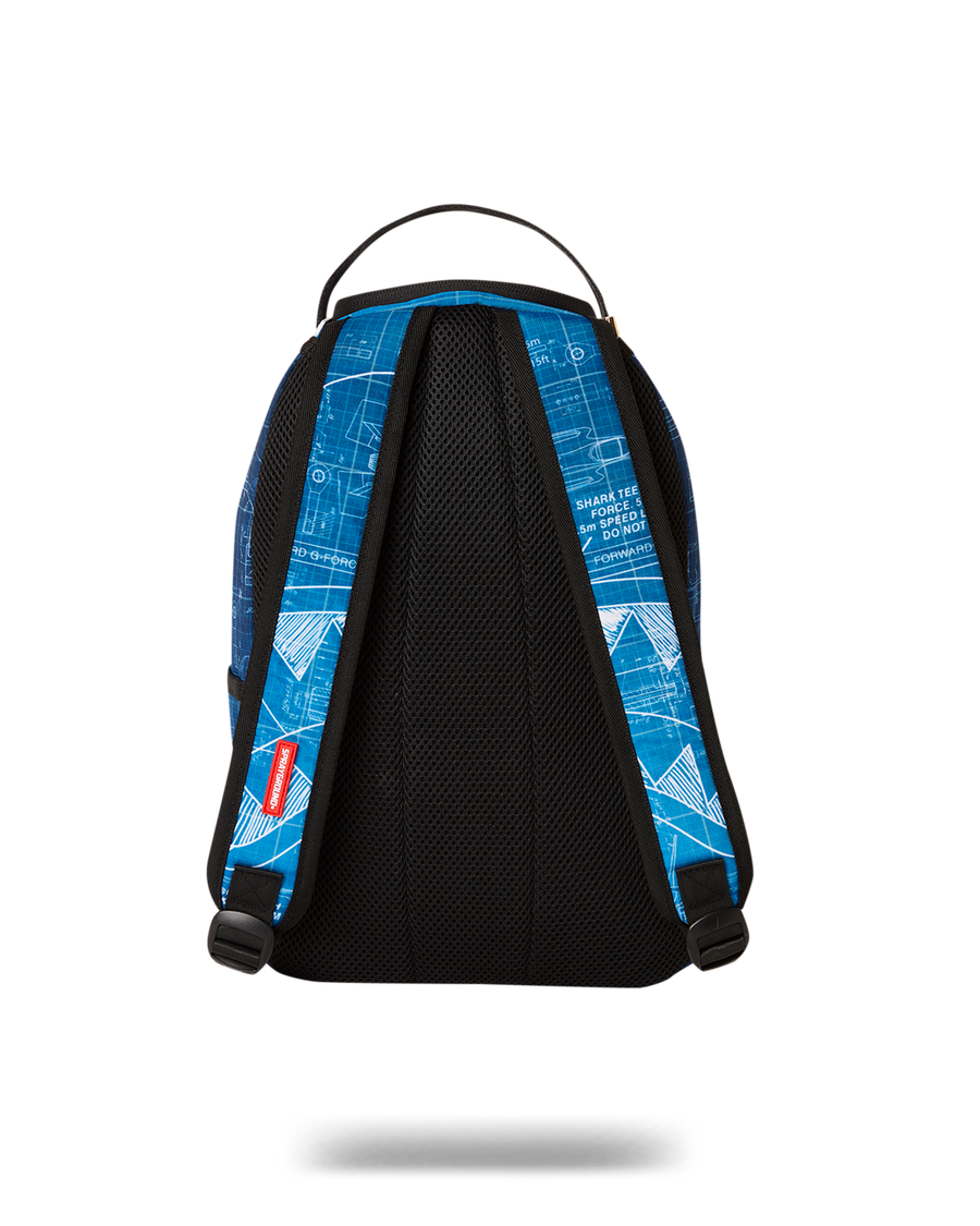 SPRAYGROUND® BACKPACK MINI SCHEMATICS SHARK BACKPACK