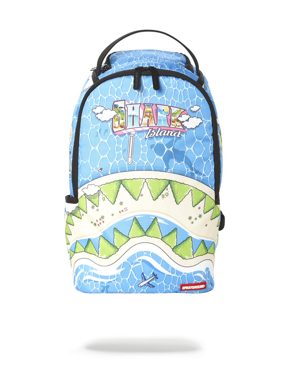 SPRAYGROUND® BACKPACK MINI WELCOME TO SHARK ISLAND BACKPACK