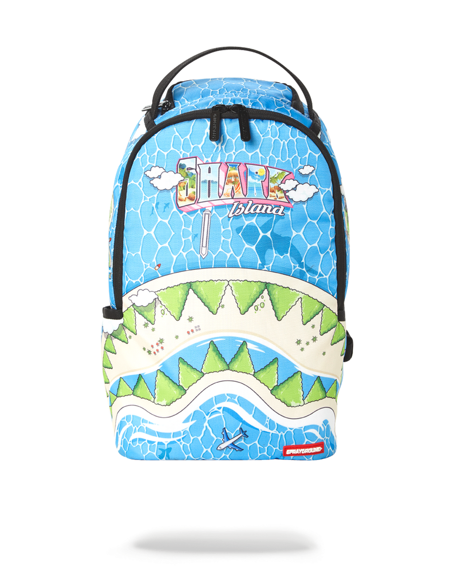 MINI WELCOME TO SHARK ISLAND BACKPACK SPRAYGROUND