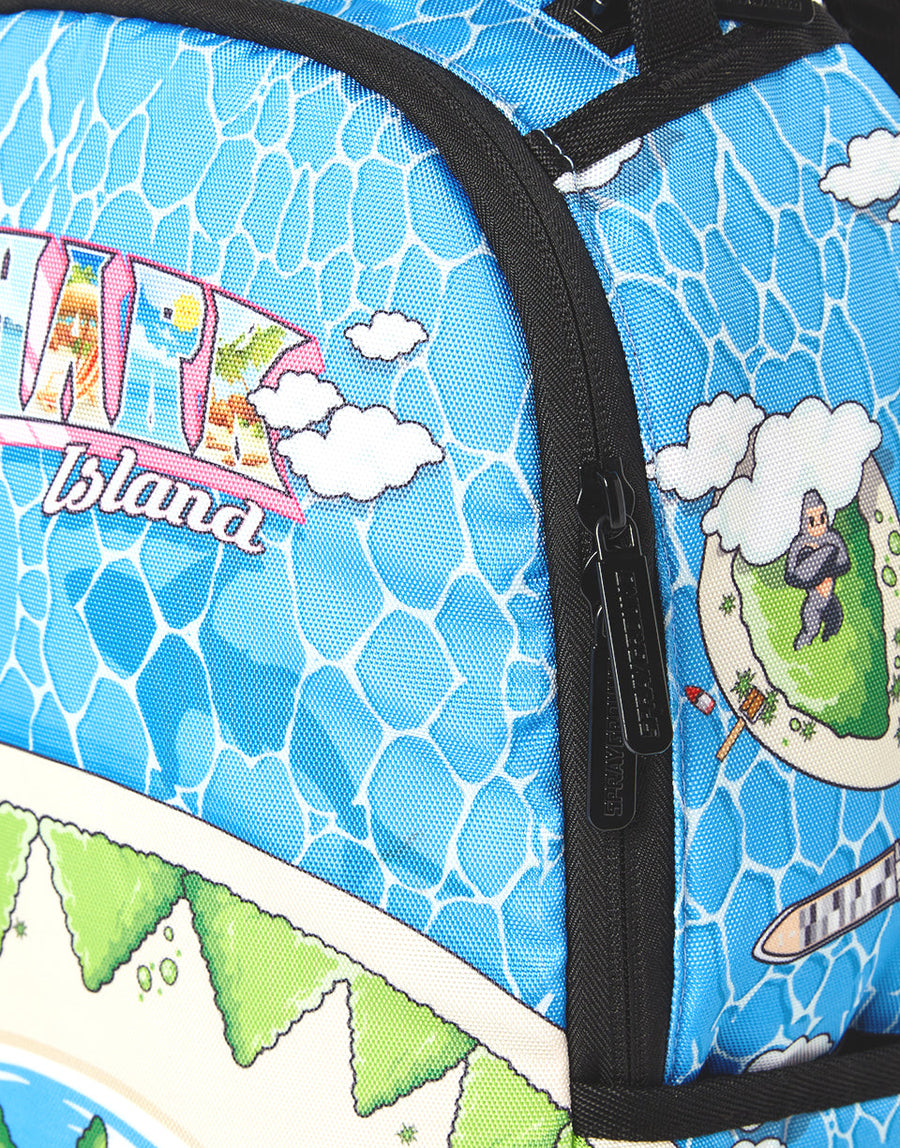 SPRAYGROUND® BACKPACK MINI WELCOME TO SHARK ISLAND BACKPACK