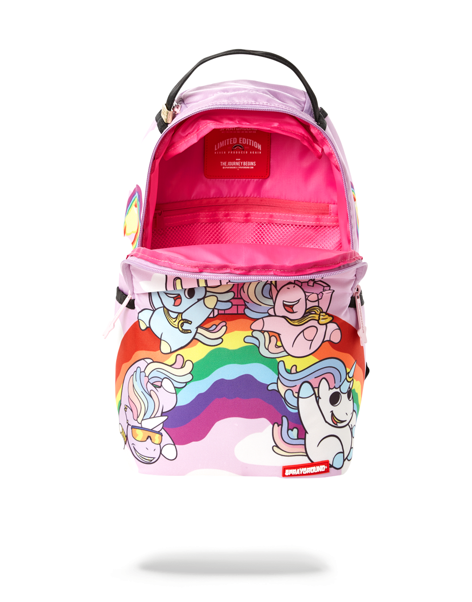 Unicorn sprayground bookbag hotsell