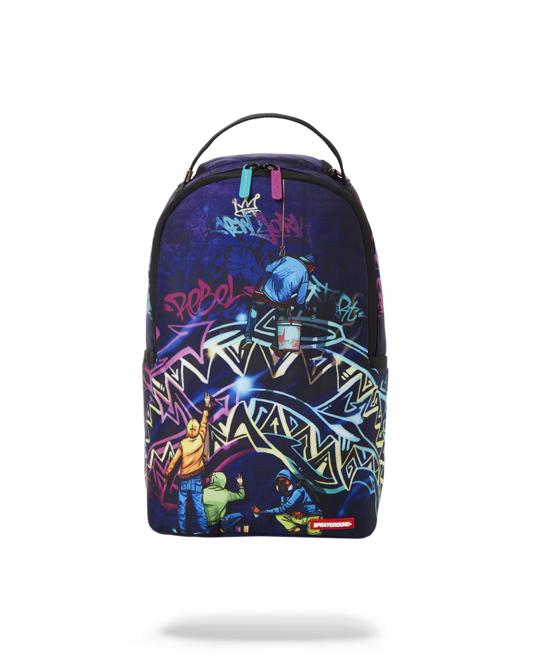 SPRAYGROUND® MINI MIDNIGHT GRAFFITI ARTISTS MINI BACKPACK