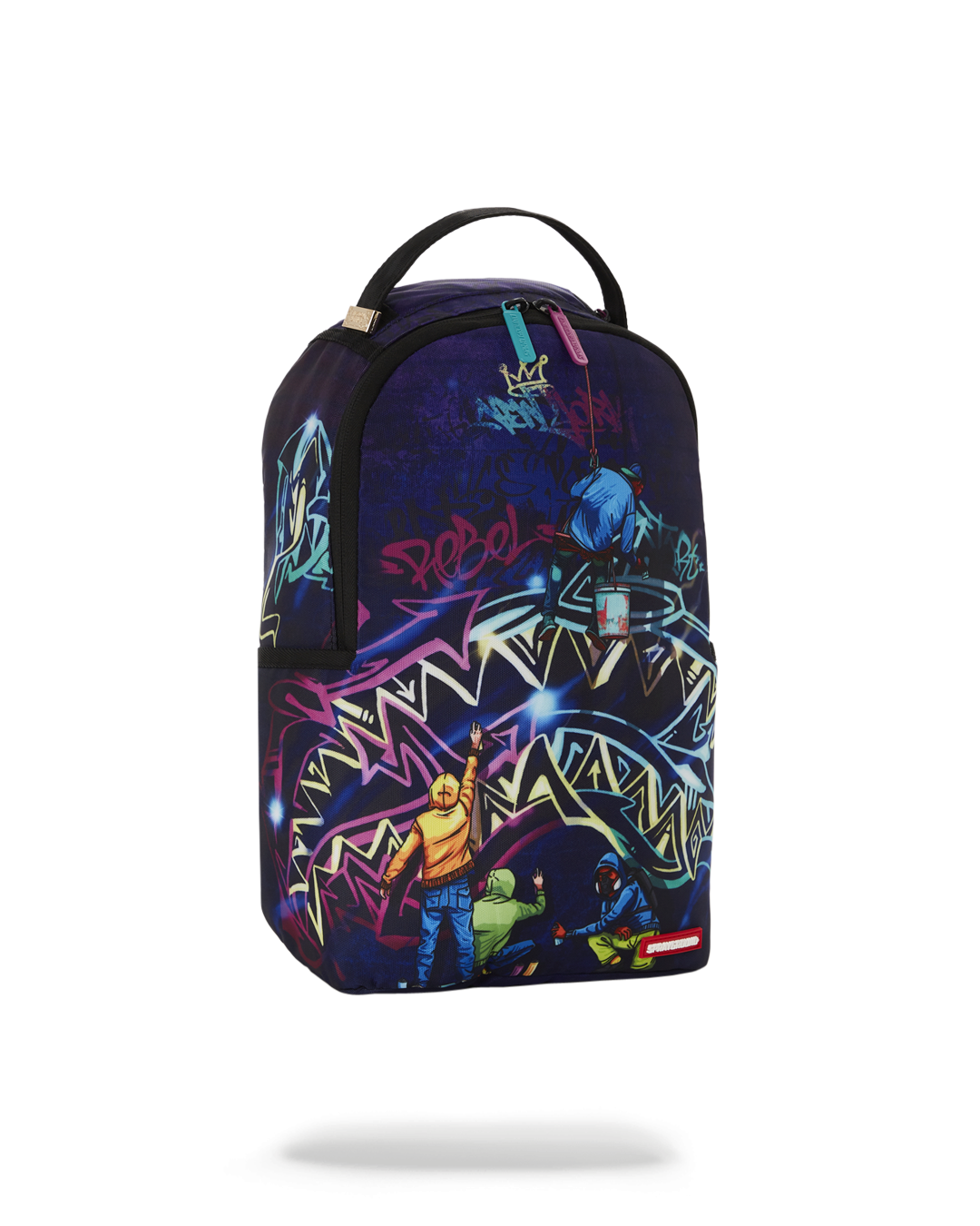 SPRAYGROUND® MINI MIDNIGHT GRAFFITI ARTISTS MINI BACKPACK