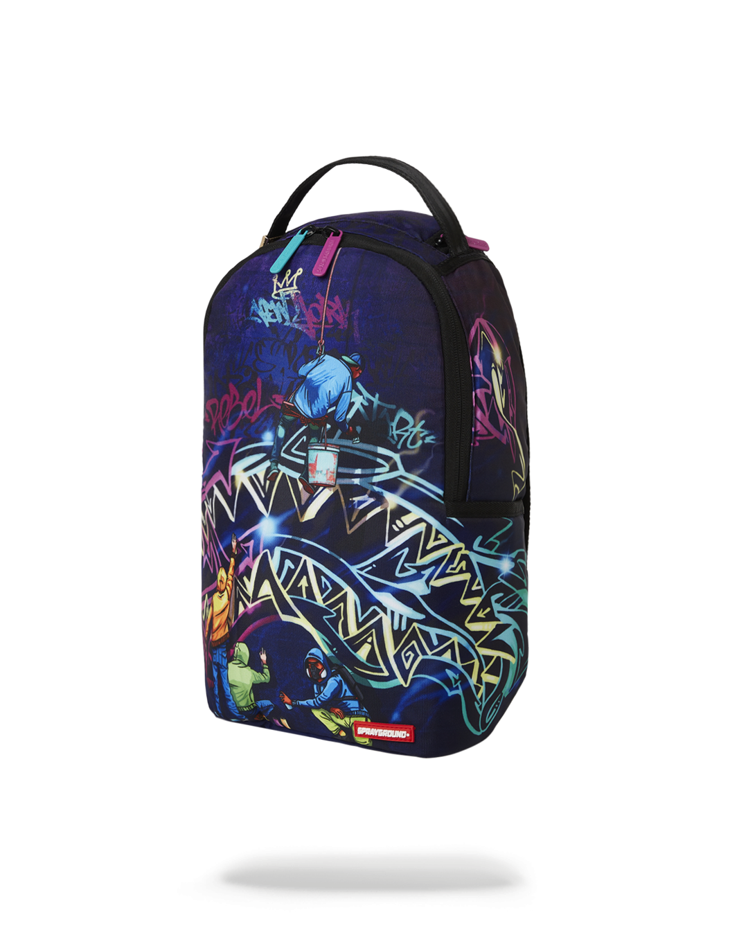 SPRAYGROUND® MINI MIDNIGHT GRAFFITI ARTISTS MINI BACKPACK