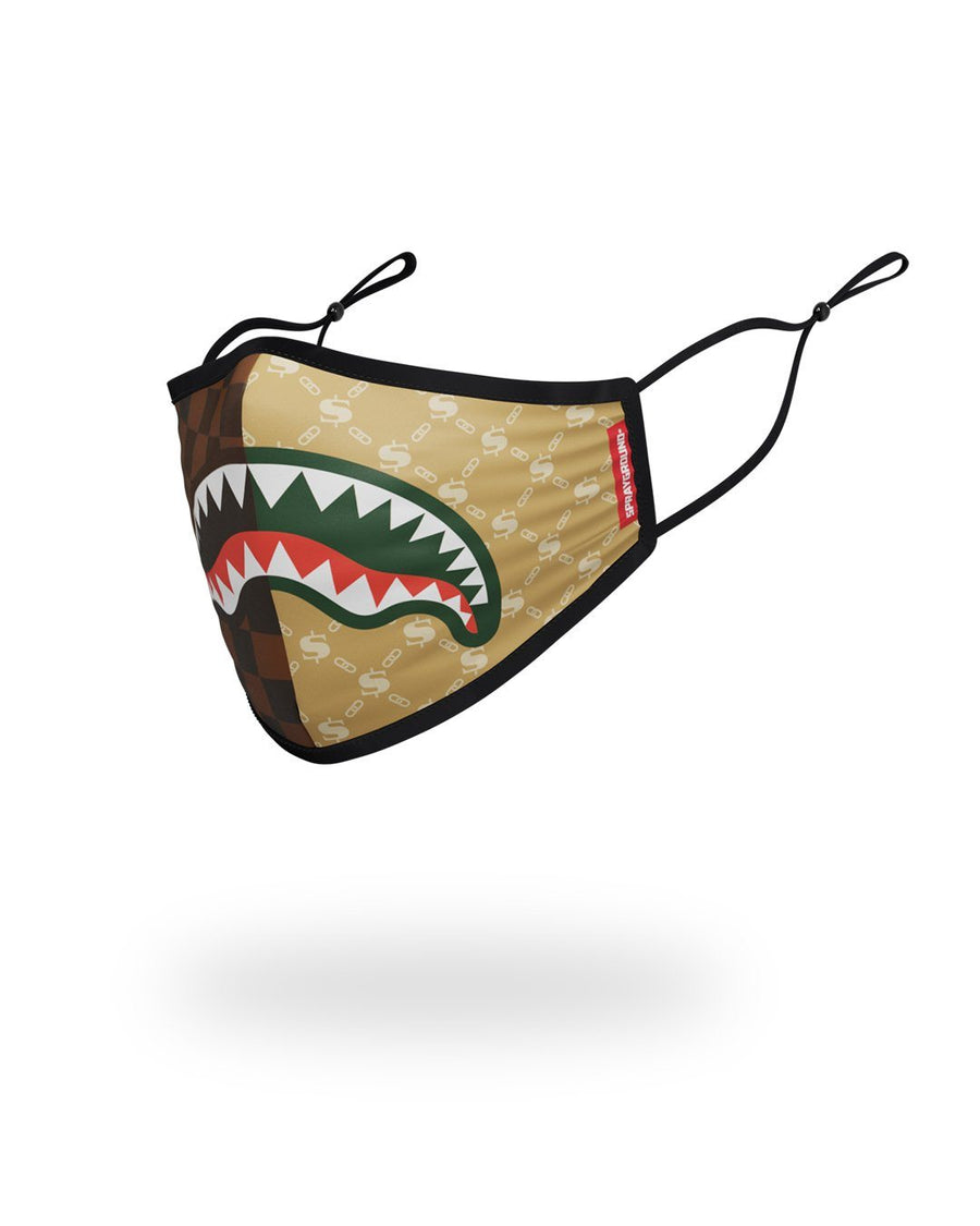 SPRAYGROUND® FASHION MASK KIDS FORM FITTING MASK: PARIS VS MILAN