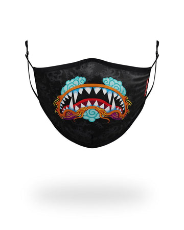 SPRAYGROUND® FASHION MASK ADULT DRAGON SHARK FORM FITTING FACE MASK