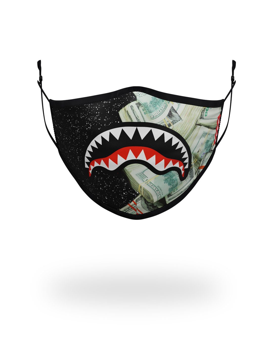 SPRAYGROUND® FASHION MASK ADULT PARTY SHARK FORM FITTING FACE MASK