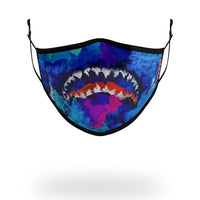 SPRAYGROUND® FASHION MASK ADULT COLOR DRIP FORM FITTING FACE MASK
