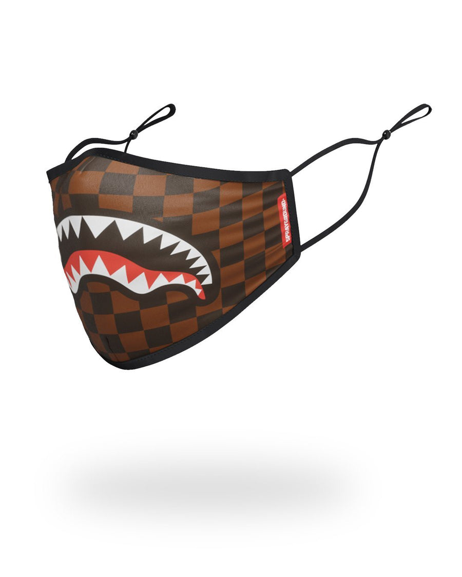 SPRAYGROUND® FASHION MASK ADULT SHARKS IN PARIS (ORIGINAL) FORM FITTING FACE MASK