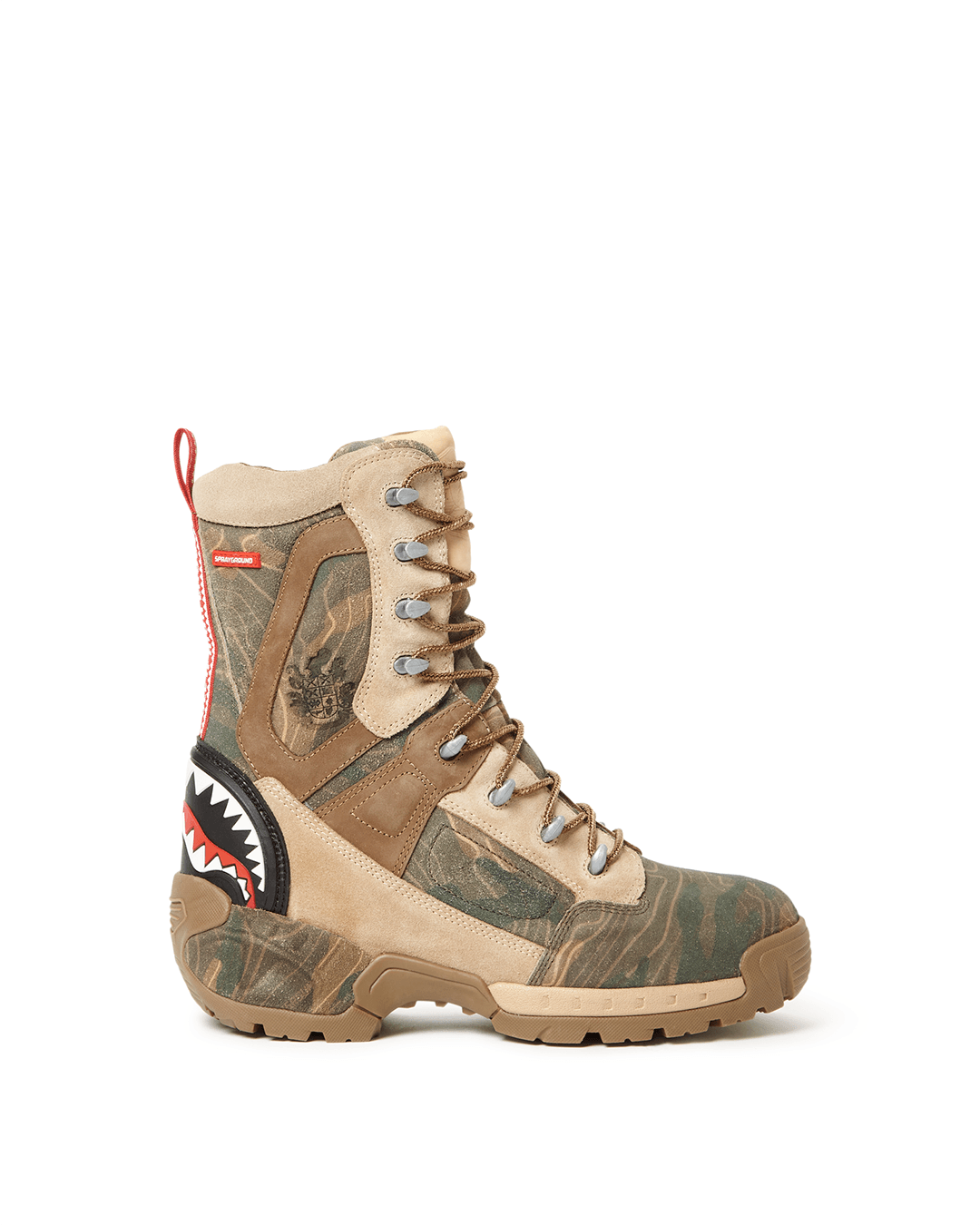 SPRAYGROUND® FOOTWEAR CAMO TERRAIN FUERZA COBRA PARATROOPER BOOTS - MADE IN COLOMBIA NUMBERED 1/280 PAIRS