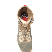 SPRAYGROUND® FOOTWEAR CAMO TERRAIN FUERZA COBRA PARATROOPER BOOTS - MADE IN COLOMBIA NUMBERED 1/280 PAIRS