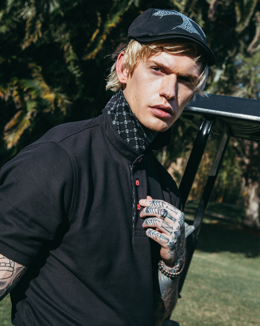 SPRAYGROUND® APPAREL GODFATHER PIMA COTTON MADE IN PERU POLO