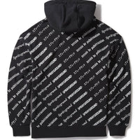 SPRAYGROUND® APPAREL SG LOGO REPEAT HOODIE PULLOVER BLACK