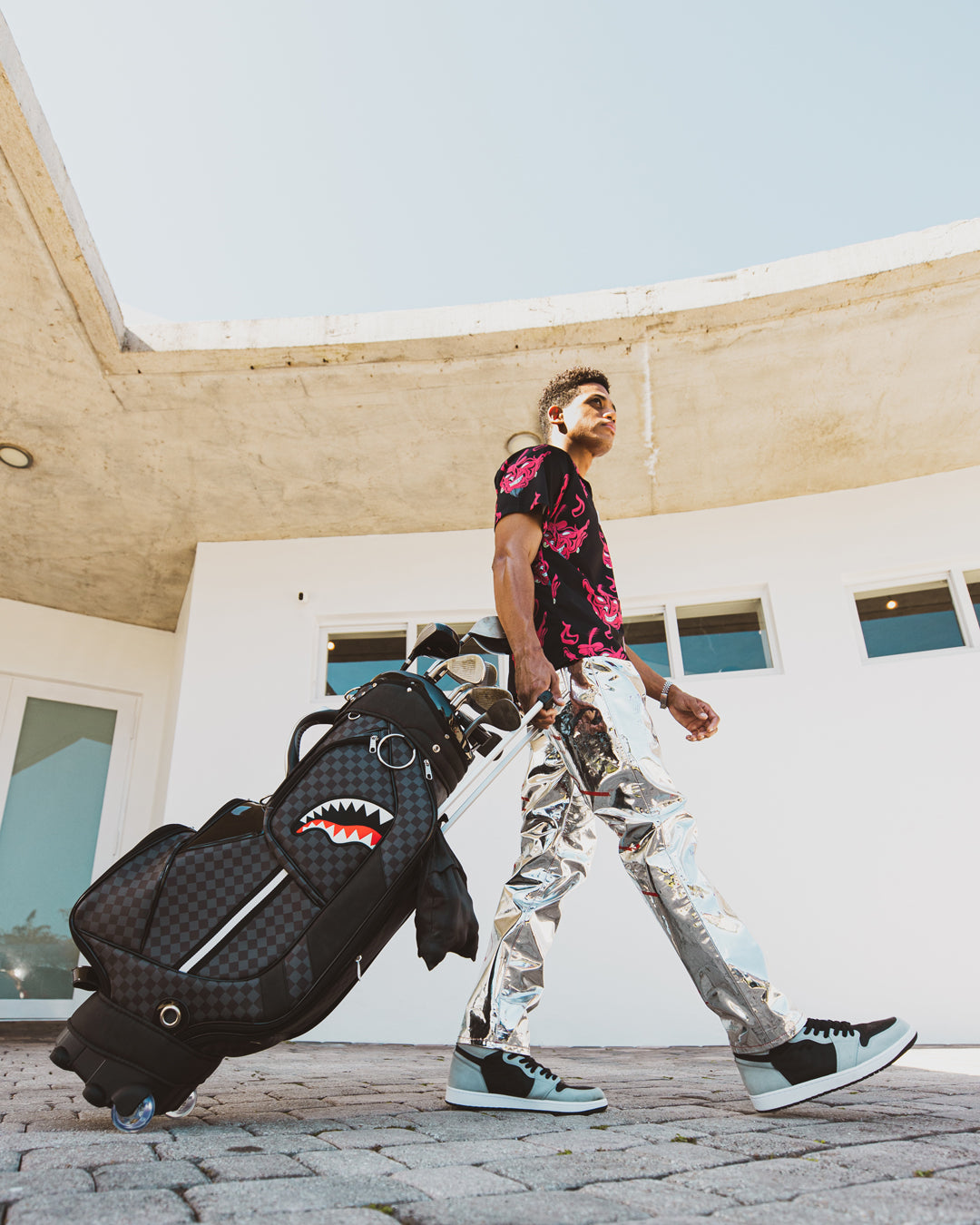 SPRAYGROUND® GOLF BAG HENNY AIIR TO THE THRONE PRO GOLF BAG