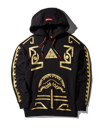 SPRAYGROUND® APPAREL A.I.8 AFRICAN INTELLIGENCE - PATH TO THE FUTURE II HOODY