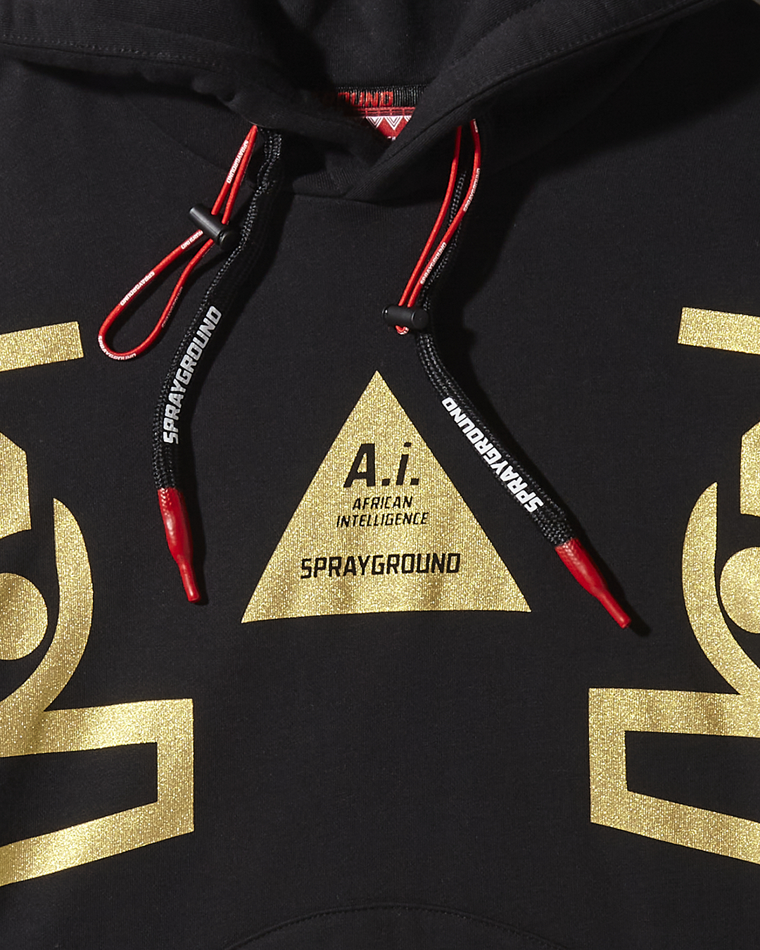 SPRAYGROUND® APPAREL A.I.8 AFRICAN INTELLIGENCE - PATH TO THE FUTURE II HOODY
