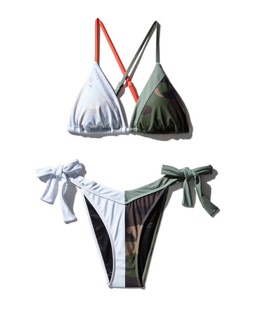 SPRAYGROUND® SPLIT BITE CAMO BIKINI